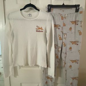 Hollister Shiba Inu Christmas Pajamas